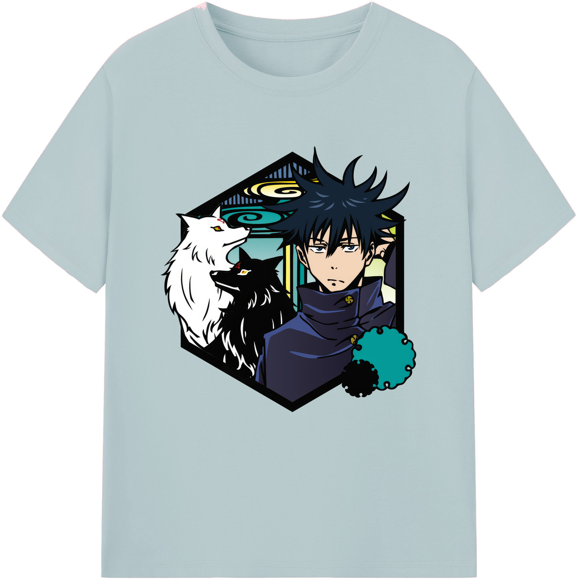（画像用） 呪術廻戦 Jujutsu Kaisen 綿100％半袖Tシャツ（フロントプリント）